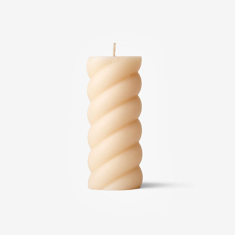 Twisted candle